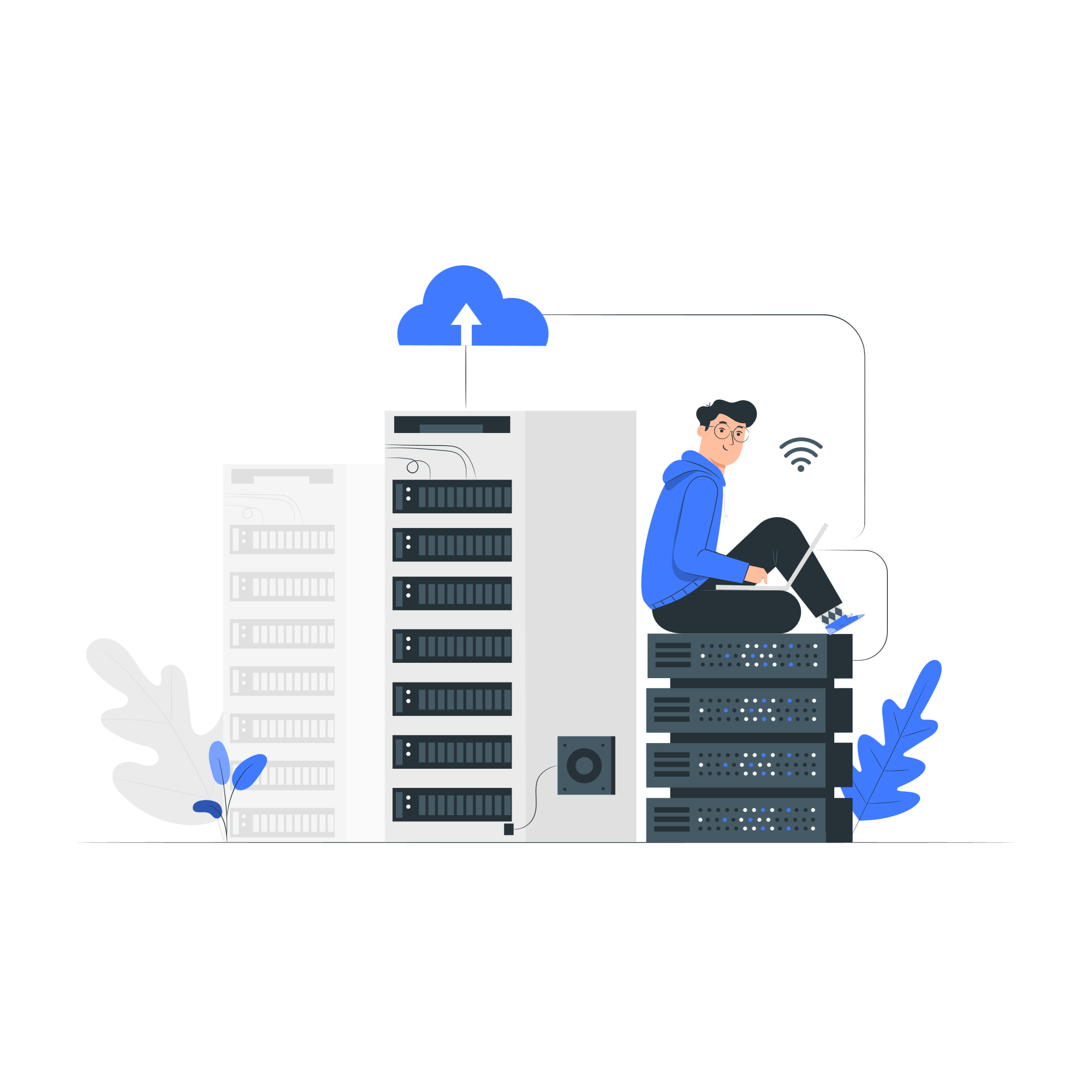 Bei der Datenspeicherung setzen wir auf sichere und zuverlässige Cloudspeicher, um sicherzustellen, dass Ihre Daten immer geschützt und verfügbar sind. Wir bieten automatische Backups und skalierbare Speicherlösungen, um sicherzustellen, dass Ihre Daten immer sicher und verfügbar sind.